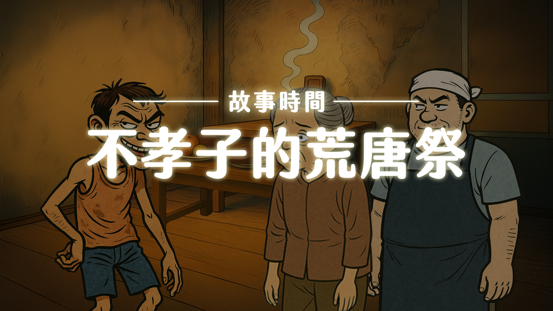《故事》不孝子的荒唐祭